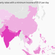 Image for article titled Asia has gotten too rich for the global poverty line